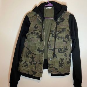 Camo Jean Jacket